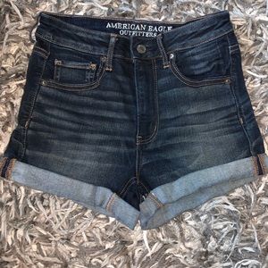 American Eagle Super Stretch High Waisted Shorts